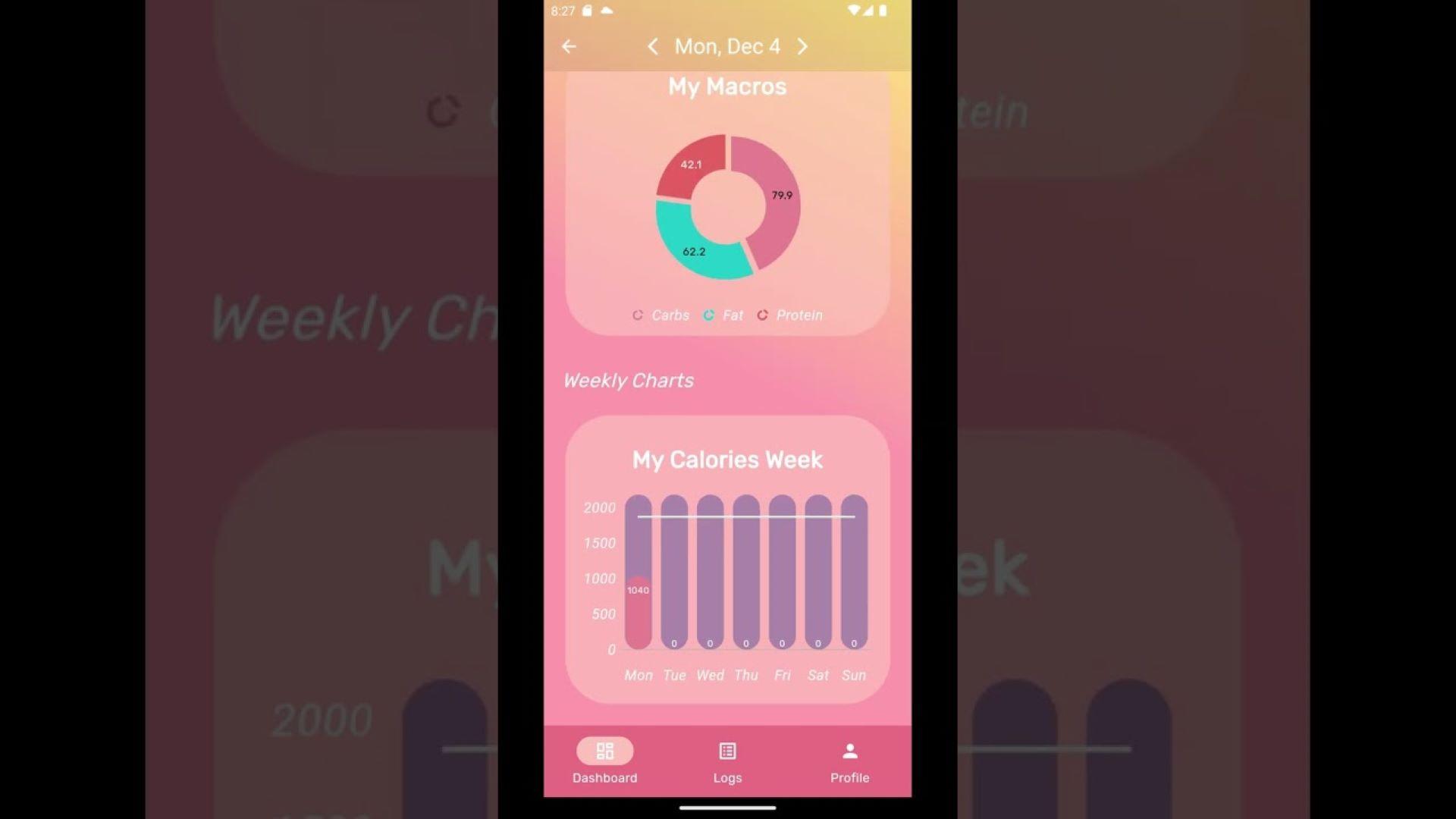 CalorX - Calorie Tracker App