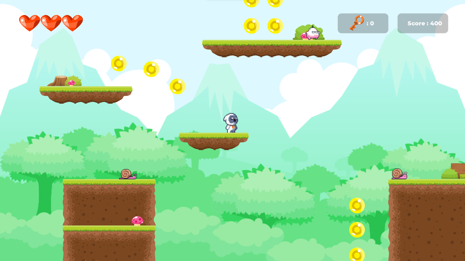 Owlet's Adventure - 2D Platformer